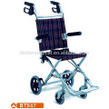 Pliant léger fauteuil roulant en aluminium pour les voyages en plein air